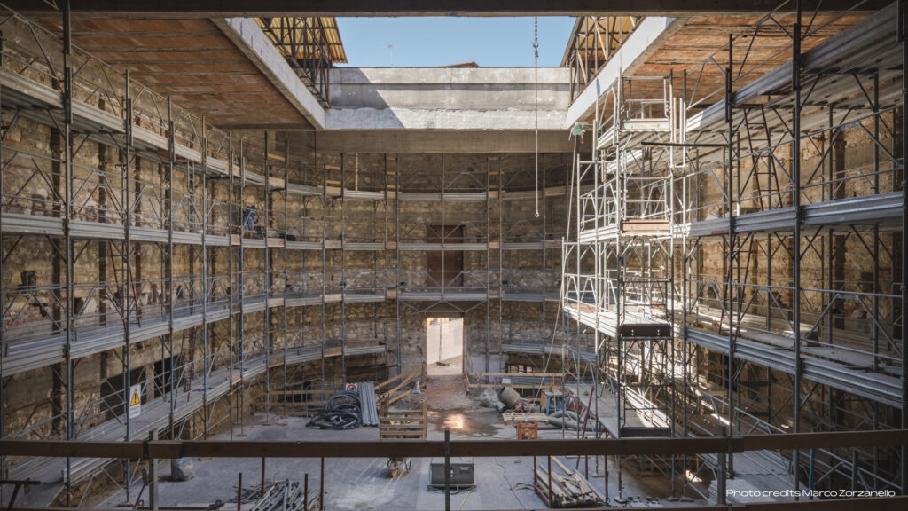 Ex Cinema Corso: il cantiere entra in una nuova fase